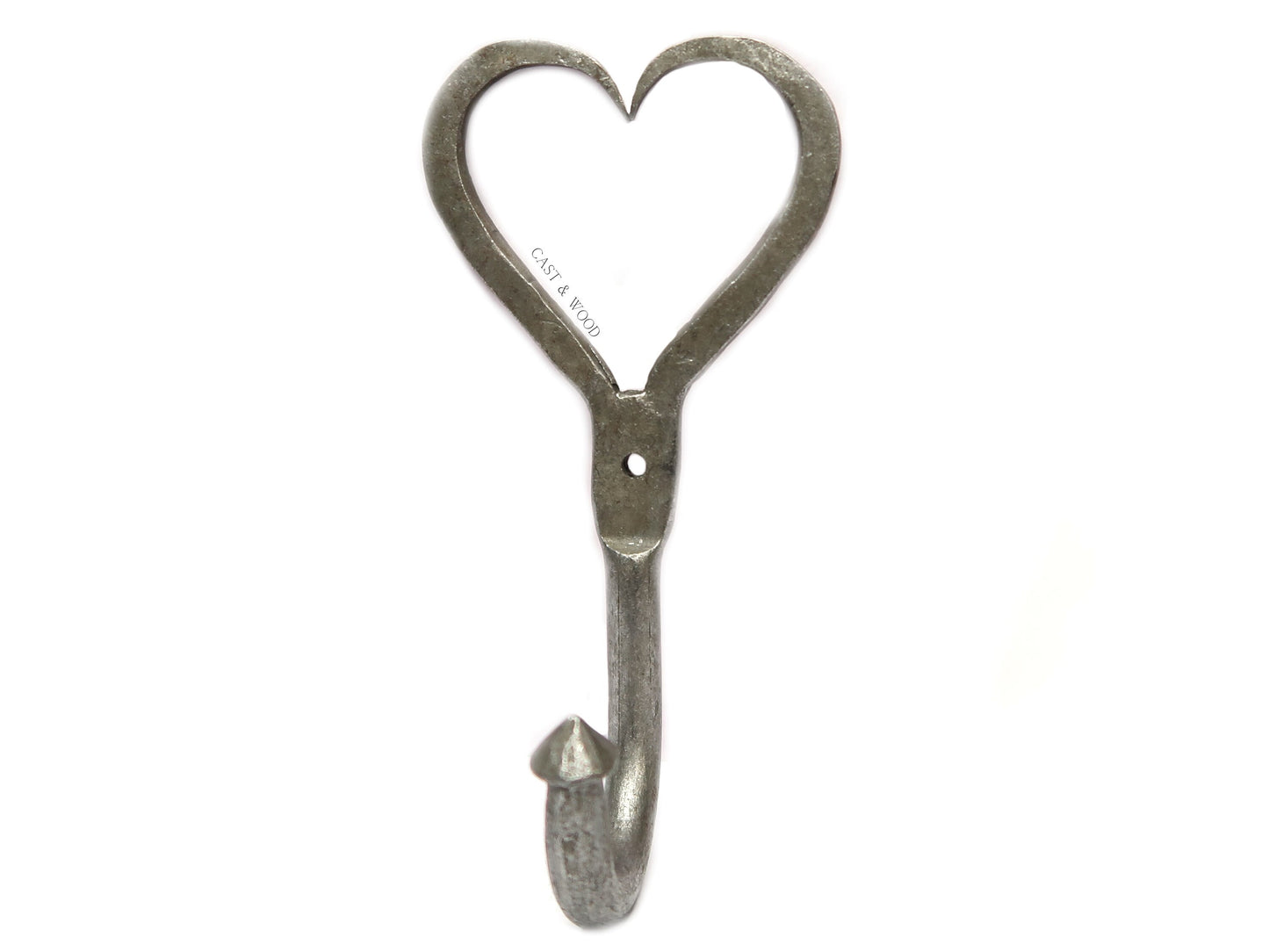 Heart Shaped Coat Hook freeshipping - Cast & Wood
