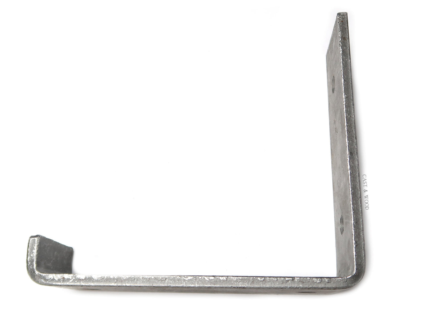 Industrial Scaffold Board Shelf Bracket - Heavy Duty - Down Profile - 6" freeshipping - Cast & Wood