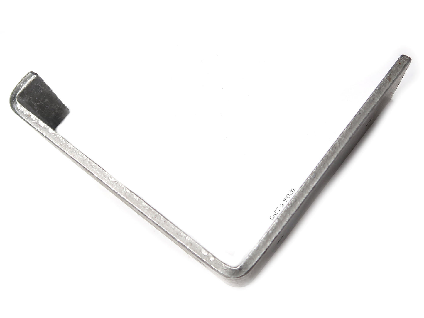 Industrial Scaffold Board Shelf Bracket - Heavy Duty - Down Profile - 6" freeshipping - Cast & Wood