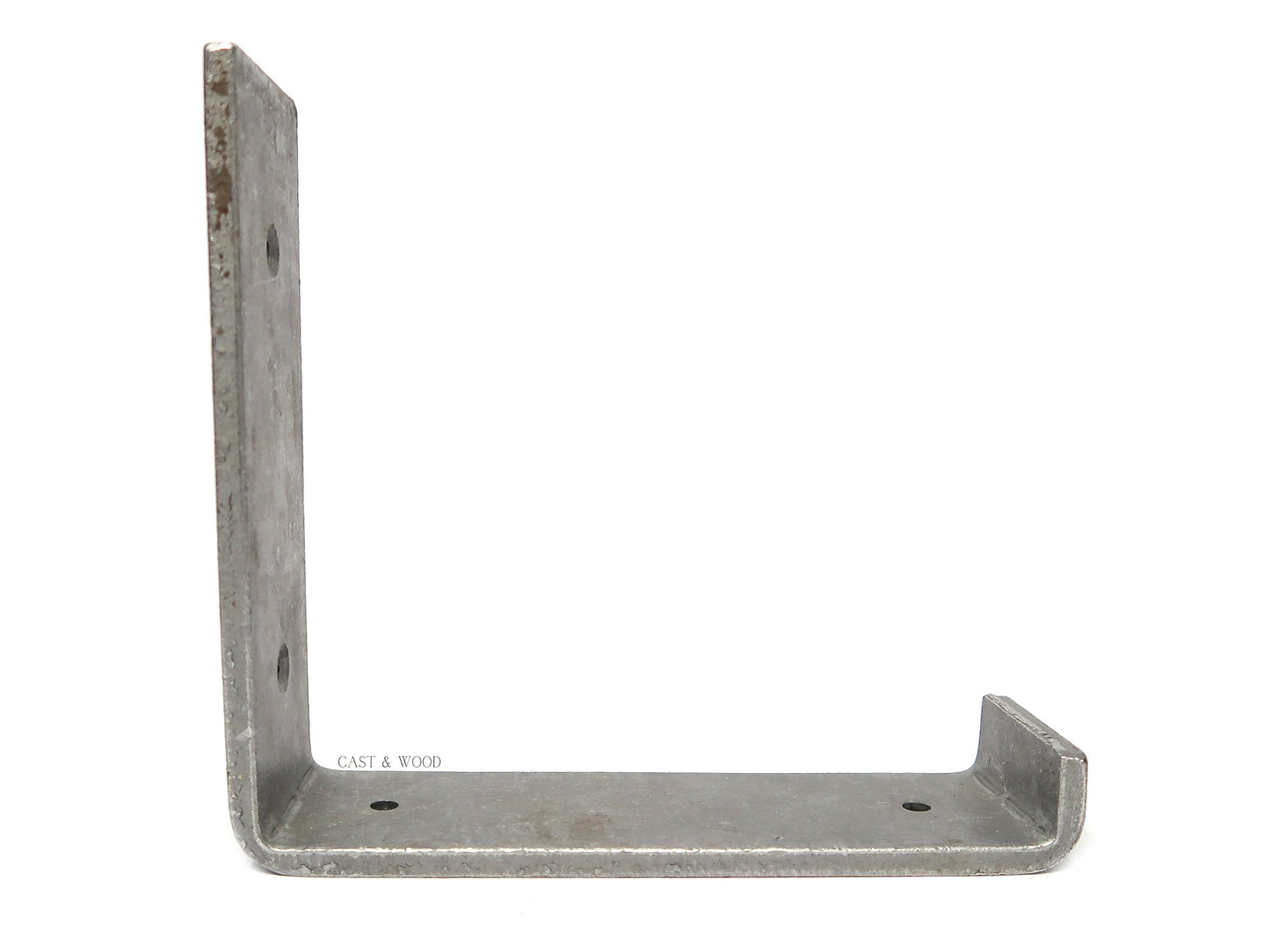 Industrial Scaffold Board Shelf Bracket - Heavy Duty - Down Profile - 6" freeshipping - Cast & Wood