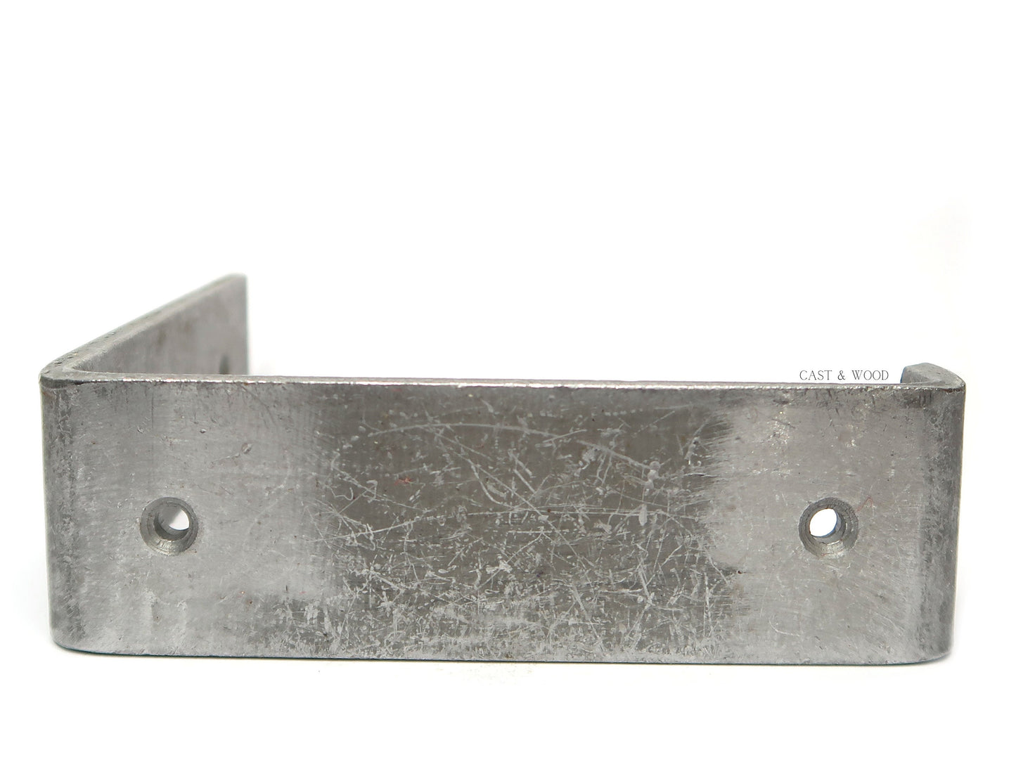 Industrial Scaffold Board Shelf Bracket - Heavy Duty - Down Profile - 6" freeshipping - Cast & Wood
