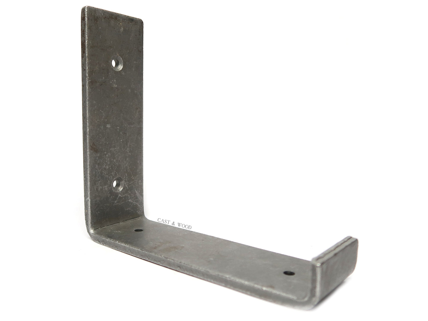 Industrial Scaffold Board Shelf Bracket - Heavy Duty - Down Profile - 6" freeshipping - Cast & Wood