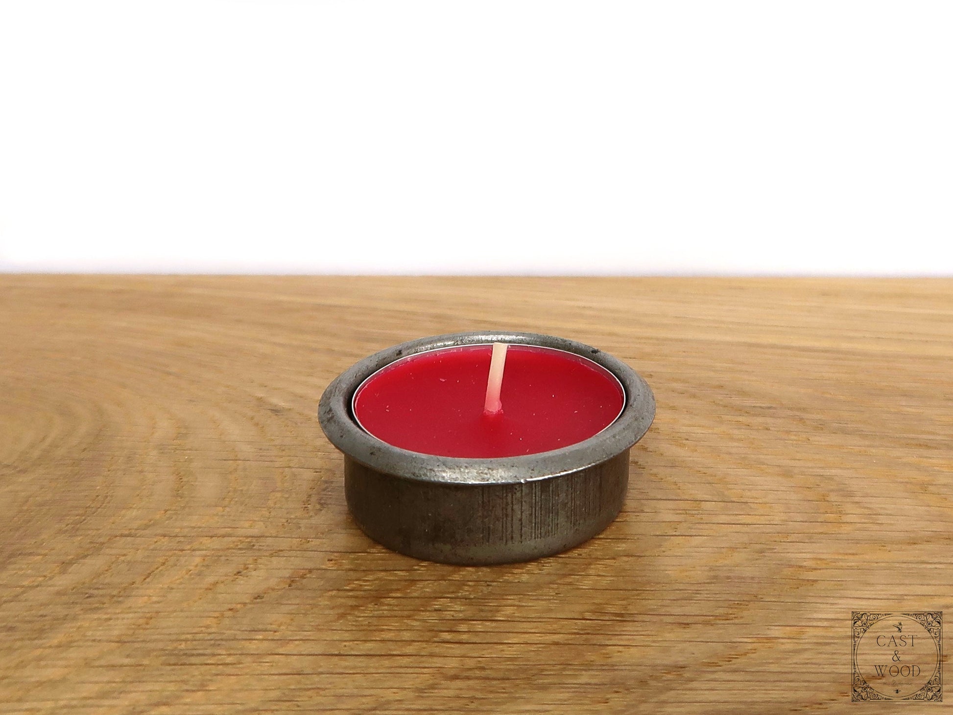Tea Light Candle Holder freeshipping - Cast & Wood