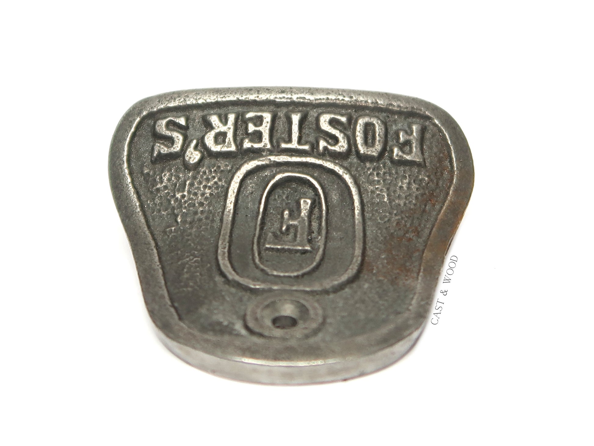 FOSTERS Cast Iron Wall Mounted Bottle Opener freeshipping - Cast & Wood