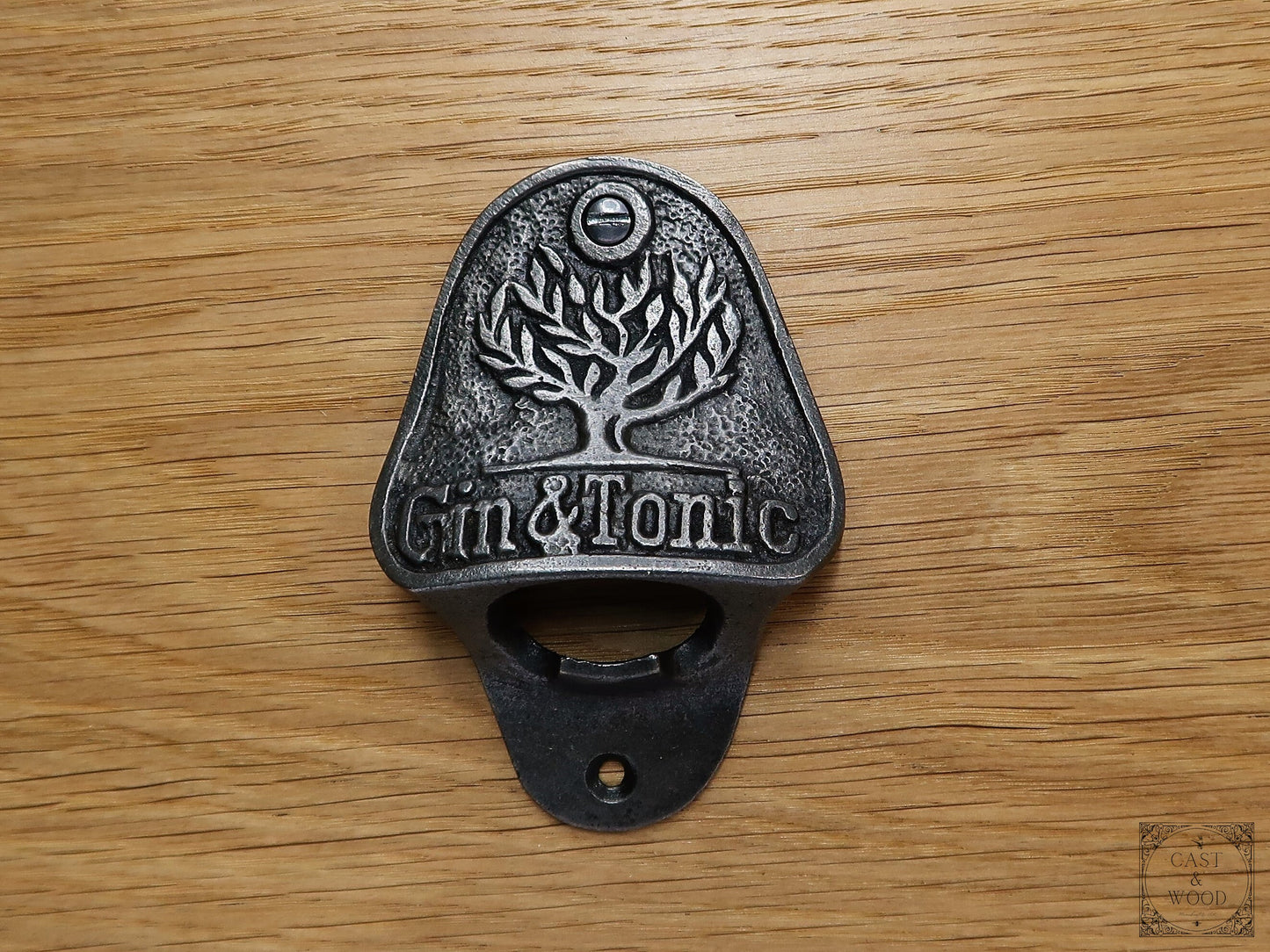 FEVERTREE GIN & TONIC Cast Iron Wall Mounted Bottle Opener freeshipping - Cast & Wood