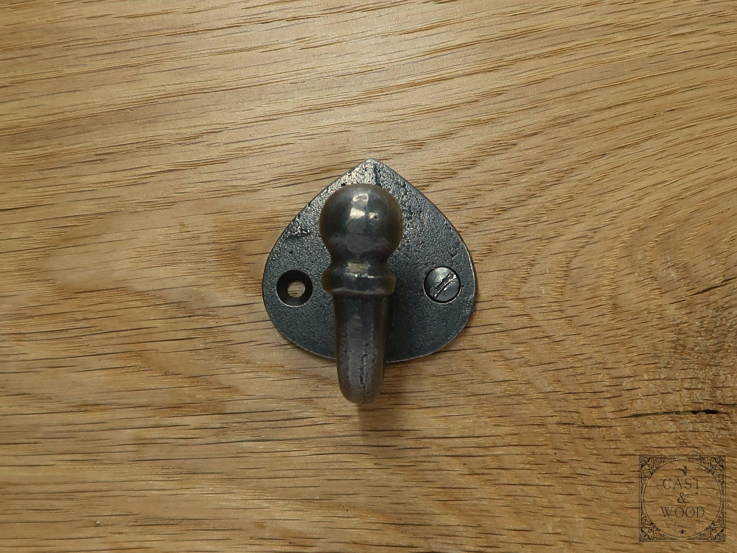 Ball End Spade Coat Hook freeshipping - Cast & Wood