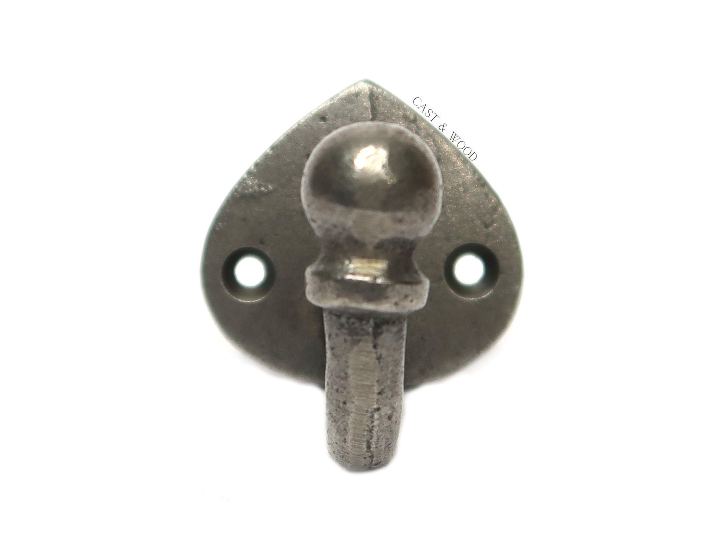 Ball End Spade Coat Hook freeshipping - Cast & Wood