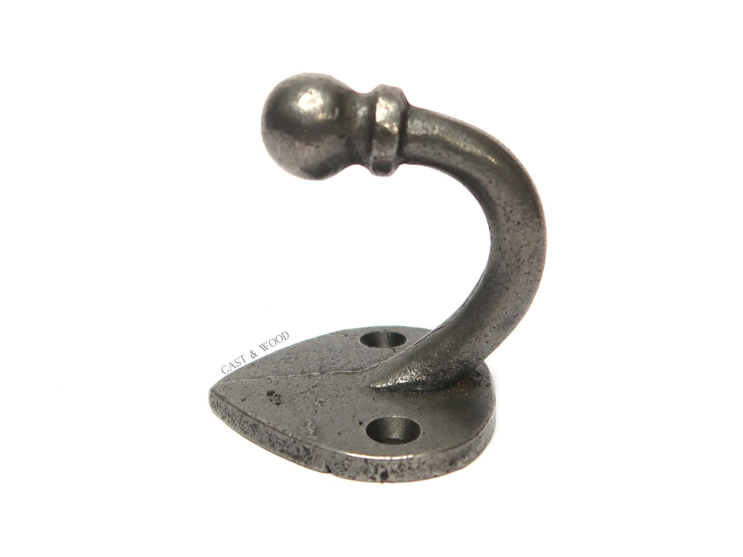 Ball End Spade Coat Hook freeshipping - Cast & Wood