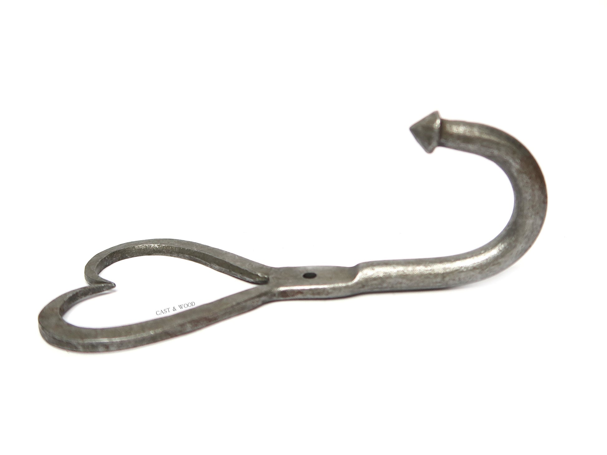 Heart Shaped Coat Hook freeshipping - Cast & Wood