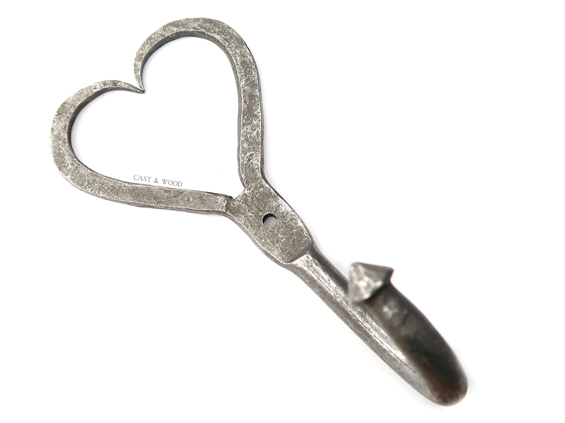 Heart Shaped Coat Hook freeshipping - Cast & Wood