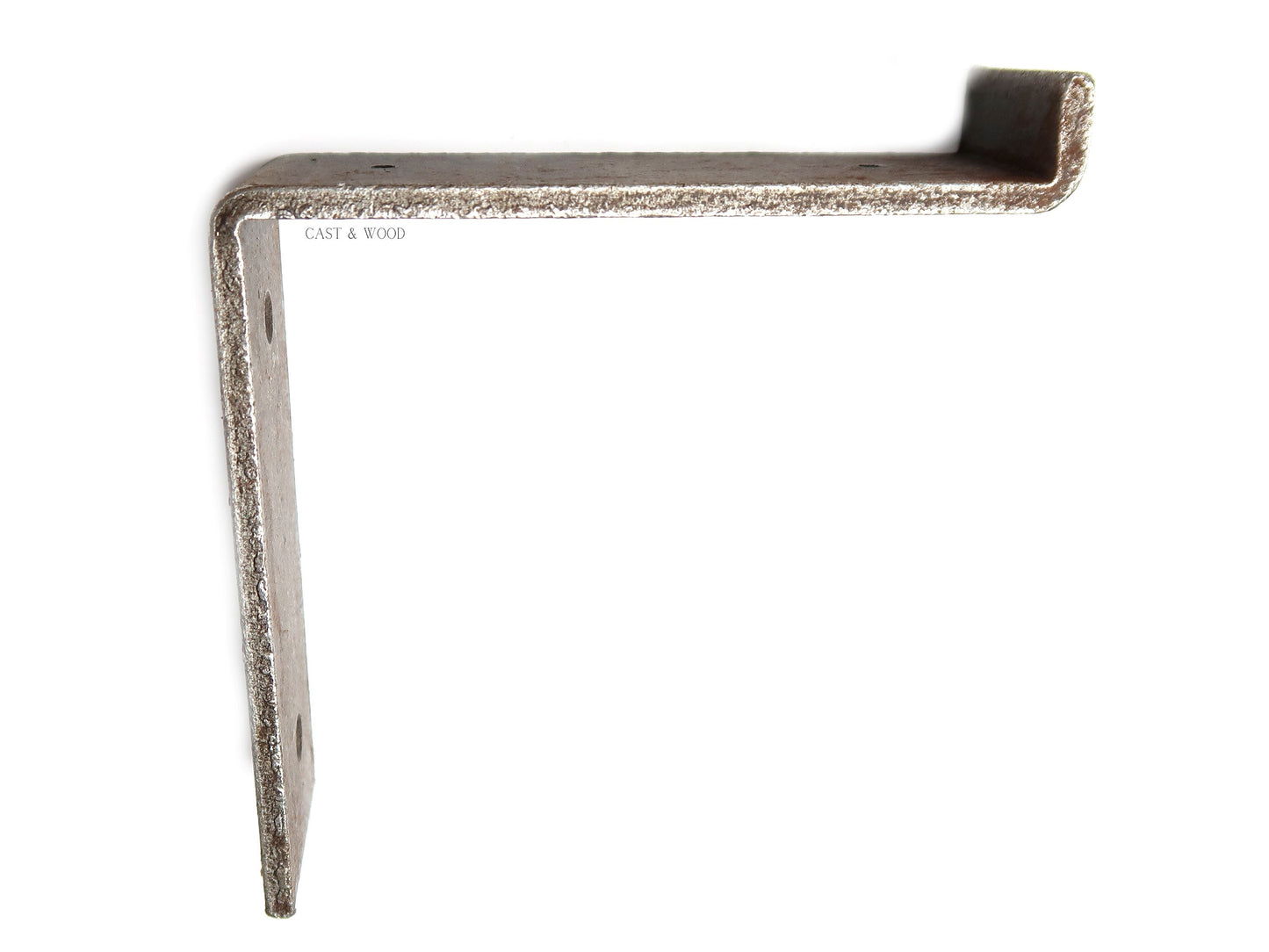 Industrial Scaffold Board Shelf Bracket - Heavy Duty - Up Profile - 6" freeshipping - Cast & Wood