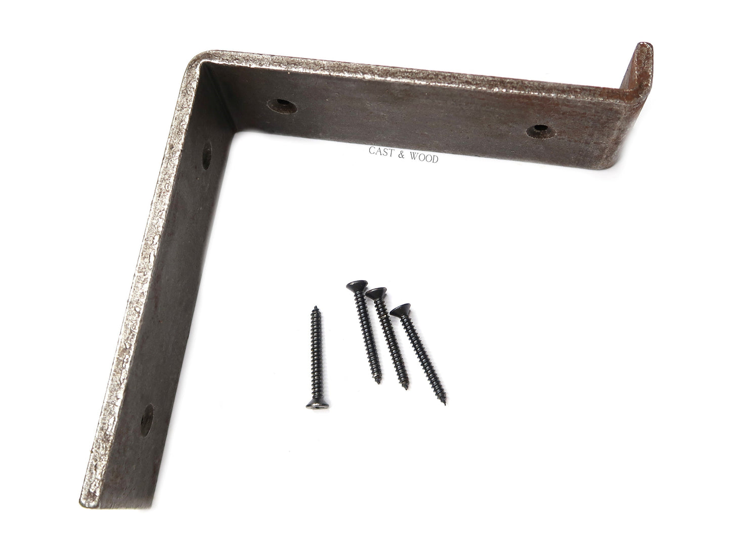 Industrial Scaffold Board Shelf Bracket - Heavy Duty - Up Profile - 6" freeshipping - Cast & Wood