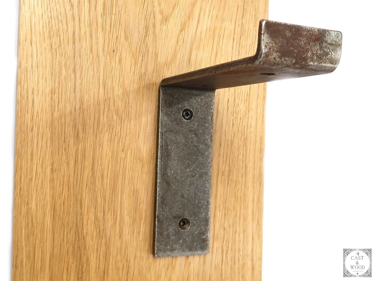 Industrial Scaffold Board Shelf Bracket - Heavy Duty - Up Profile - 6" freeshipping - Cast & Wood
