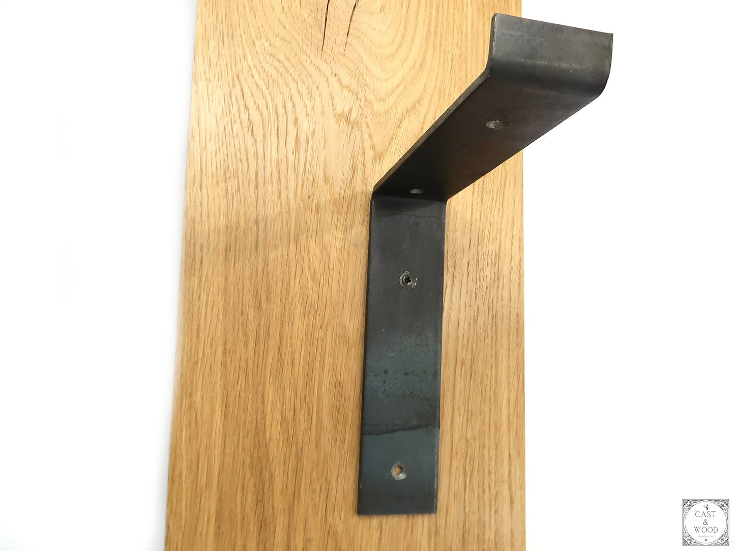 Industrial Scaffold Board Shelf Bracket - Medium Duty - Up Profile - 8" freeshipping - Cast & Wood