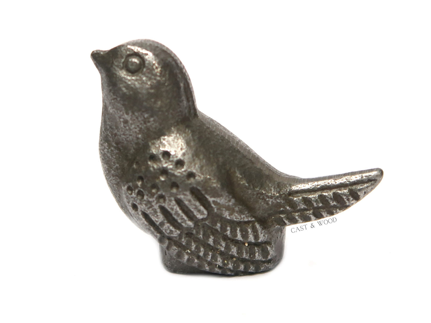 Ornamental Small Wren Bird - 50mm / 2" freeshipping - Cast & Wood