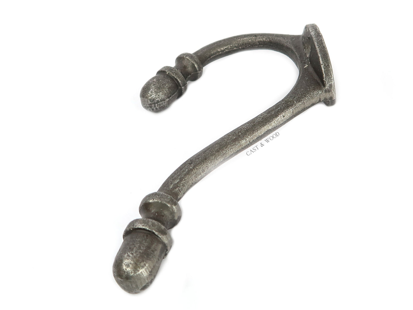 Acorn Double Coat Hook freeshipping - Cast & Wood