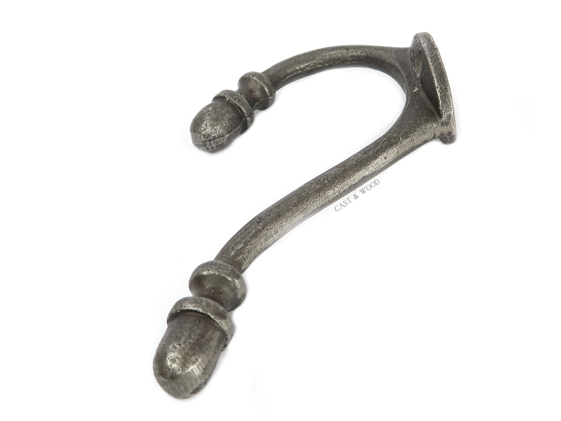 Acorn Double Coat Hook freeshipping - Cast & Wood