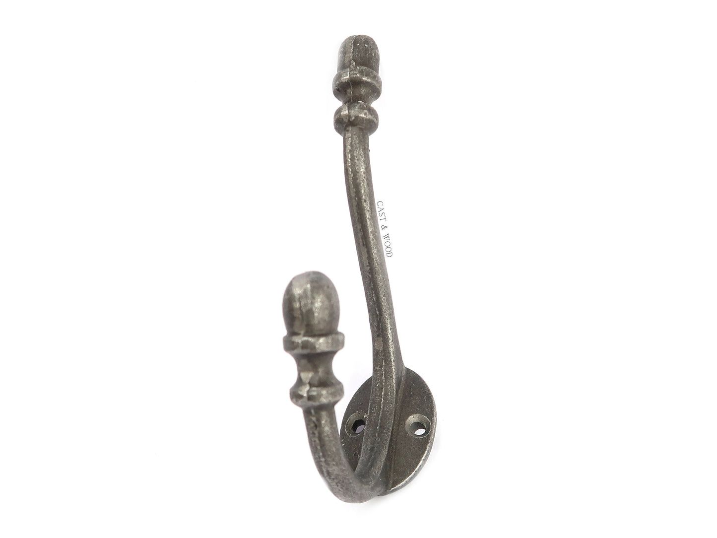 Acorn Double Coat Hook freeshipping - Cast & Wood