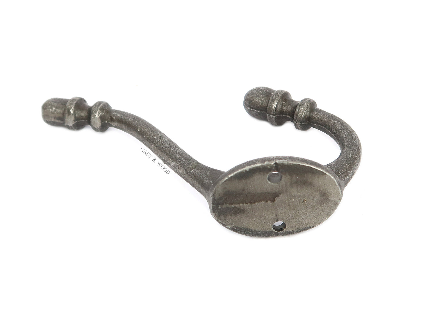 Acorn Double Coat Hook freeshipping - Cast & Wood