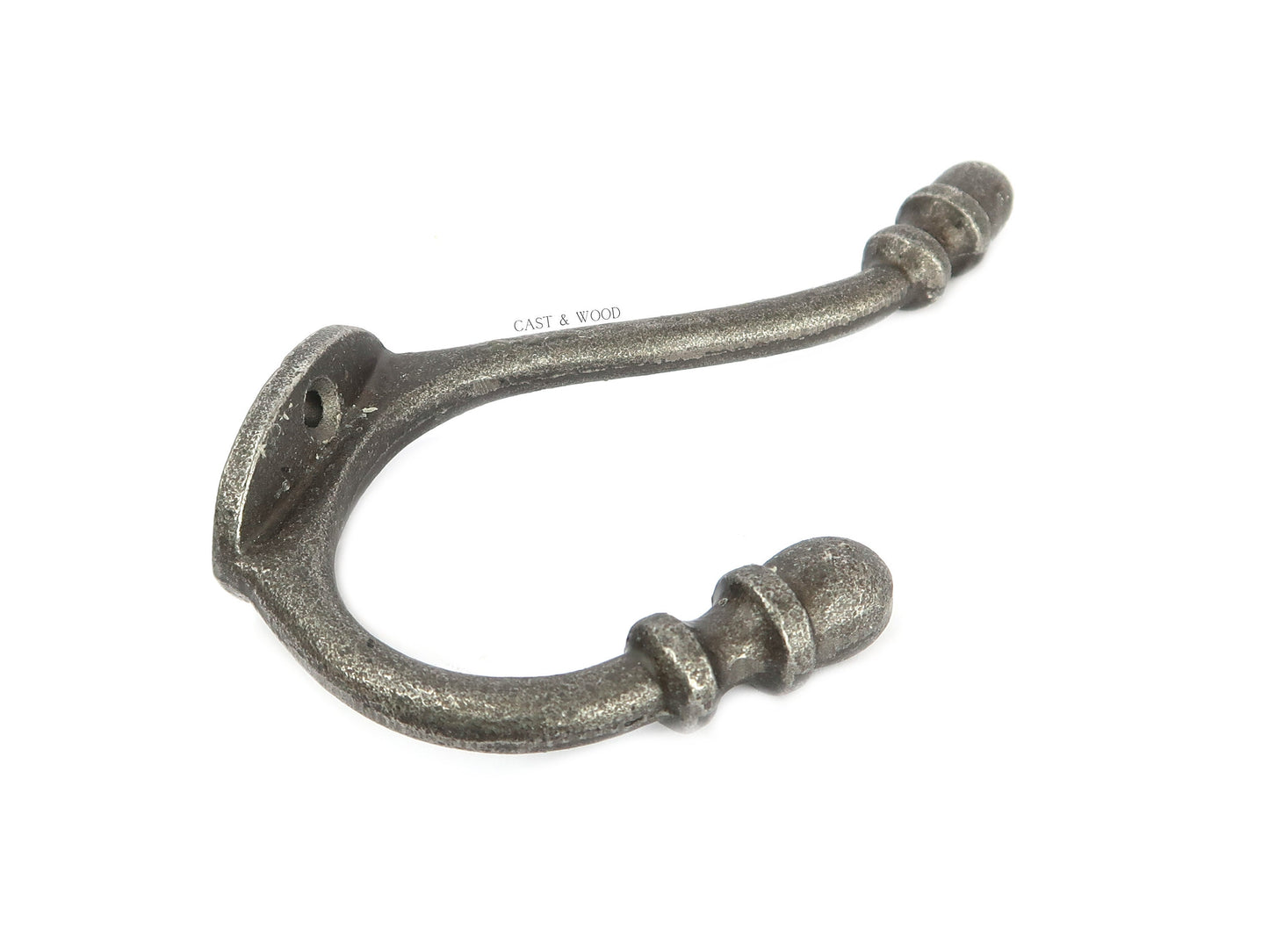 Acorn Double Coat Hook freeshipping - Cast & Wood