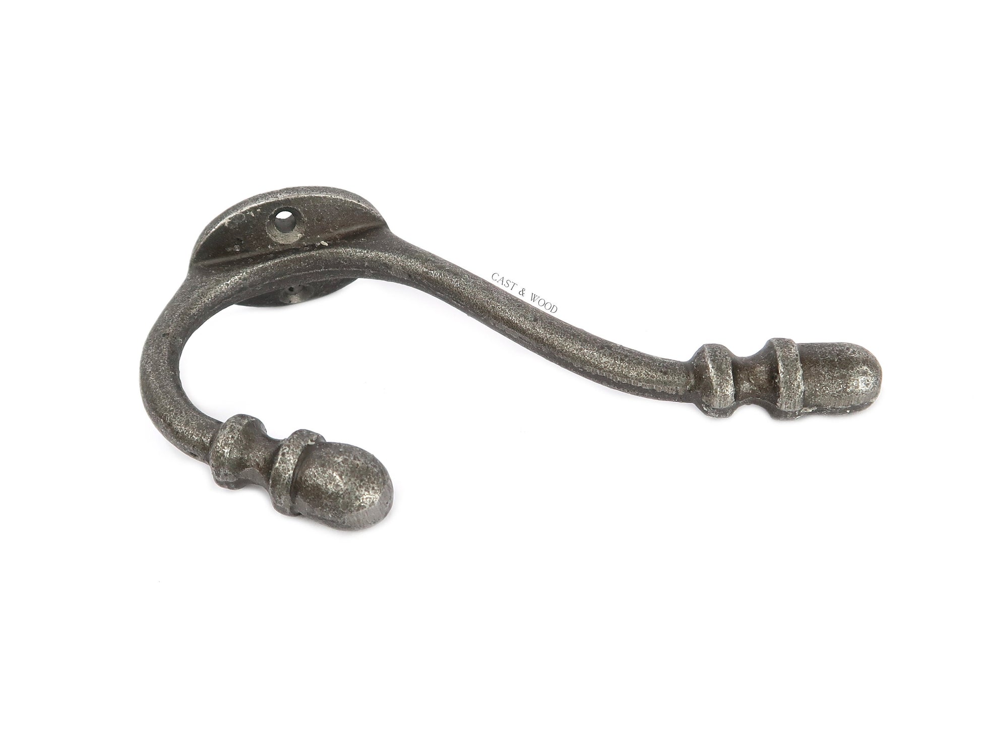 Acorn Double Coat Hook freeshipping - Cast & Wood