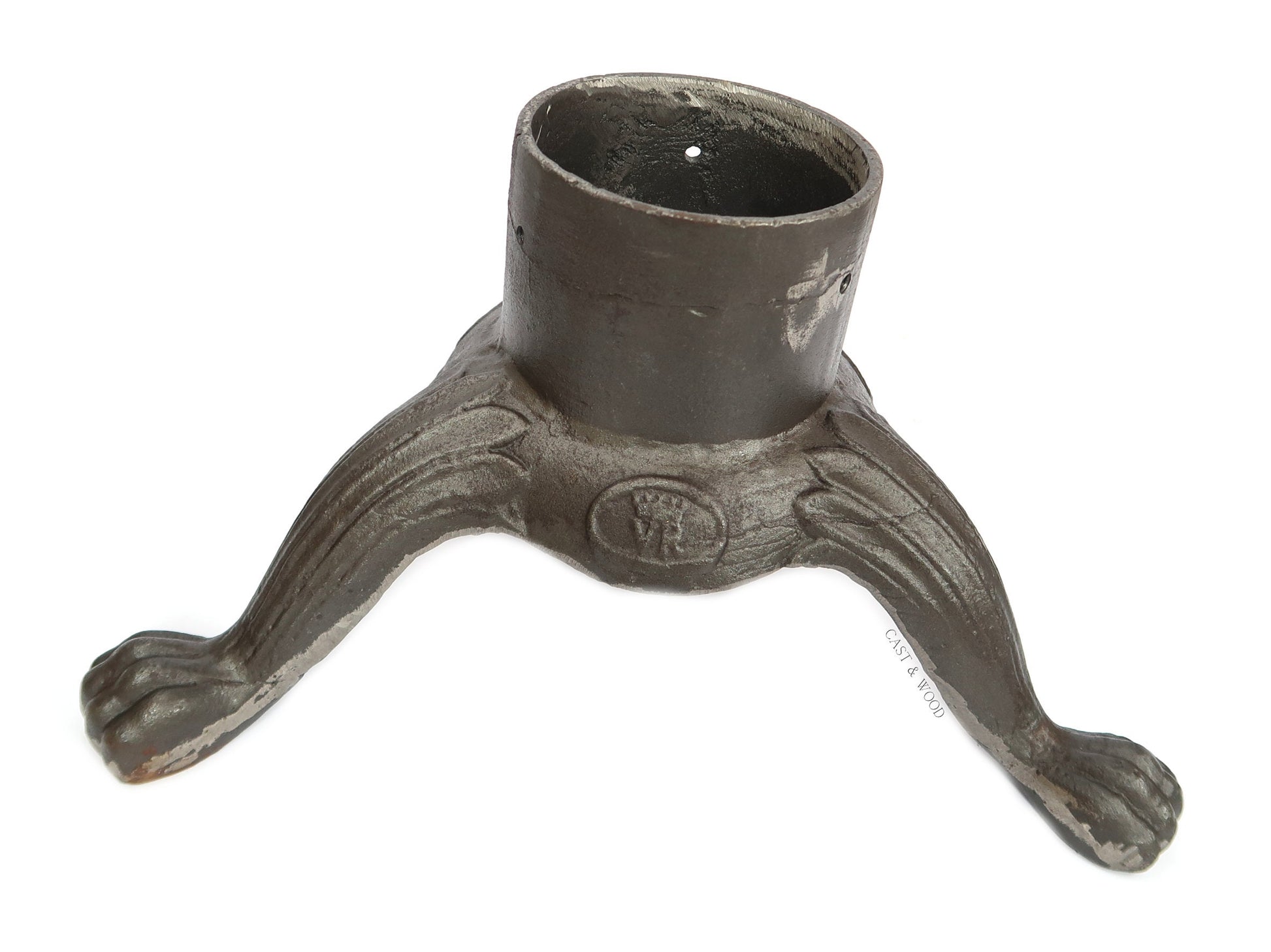 Christmas Tree Stand / Plant Holder - 13" Base - 4" Socket freeshipping - Cast & Wood