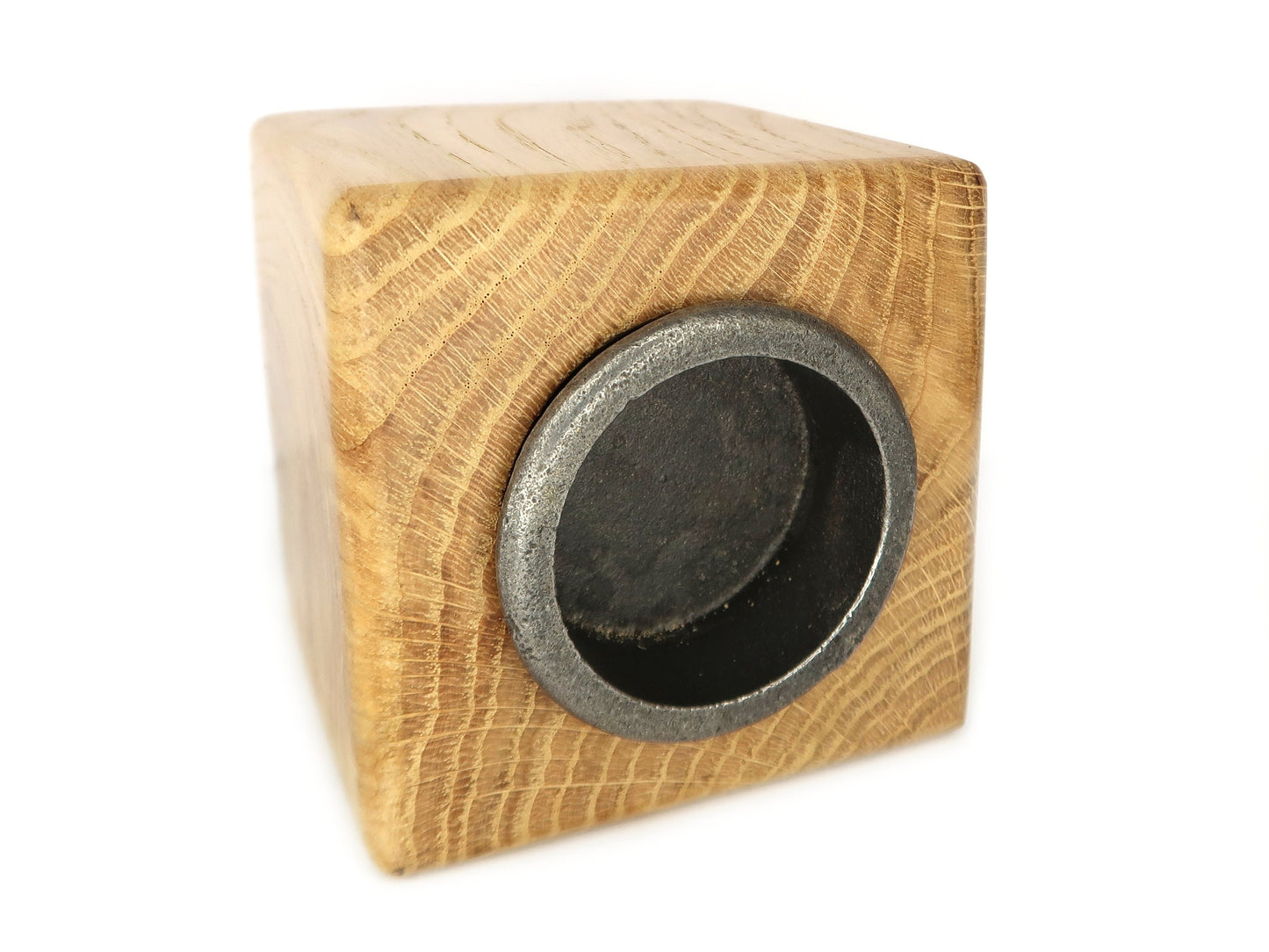 Solid Oak Tea Light Candle Holder freeshipping - Cast & Wood
