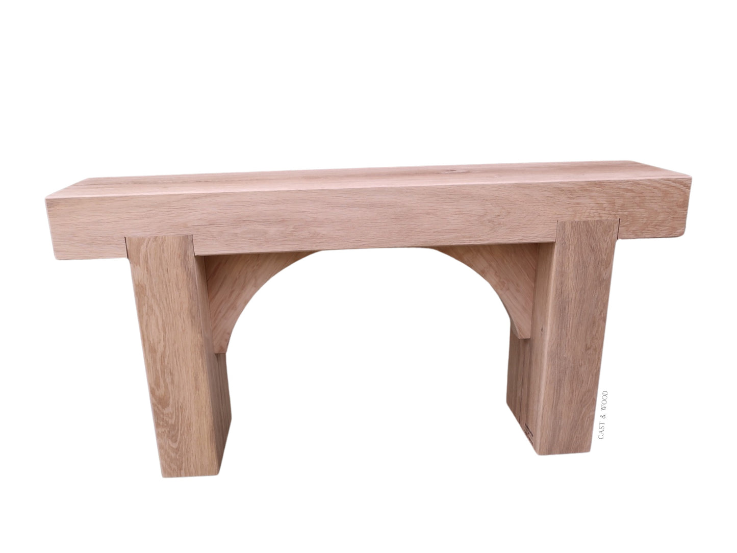 Solid Oak Garden Bench - Local Delivery
