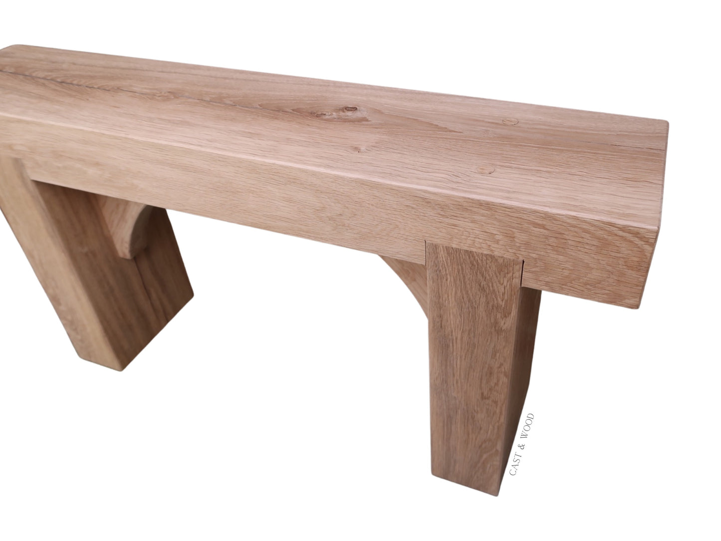 Solid Oak Garden Bench - Local Delivery