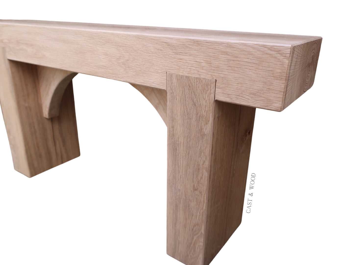 Solid Oak Garden Bench - Local Delivery