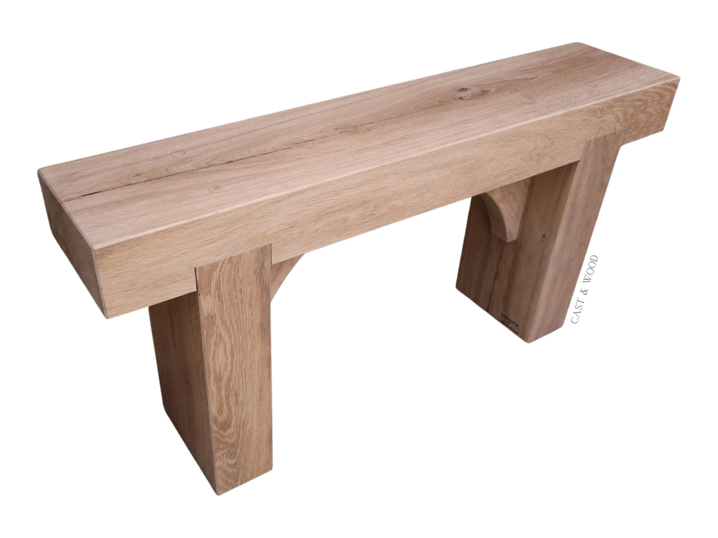 Solid Oak Garden Bench - Local Delivery