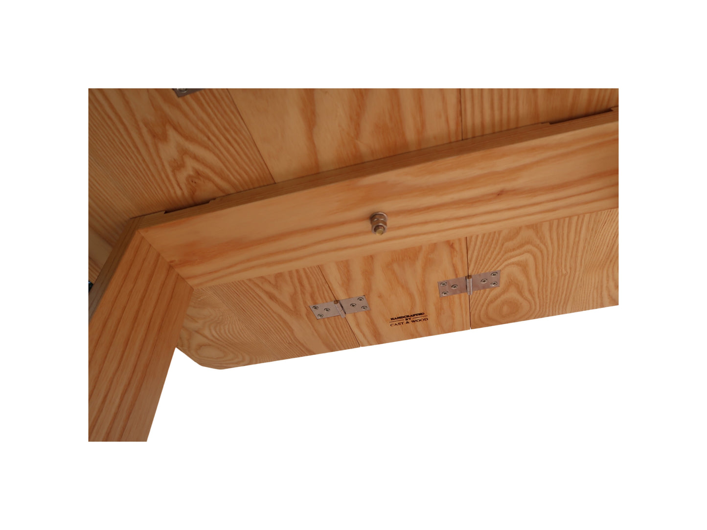 Solid Ash Twisting Side Table - Local Delivery