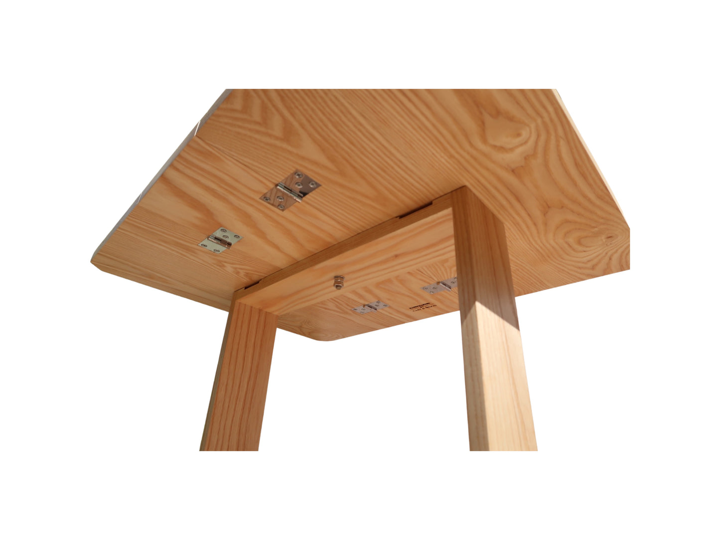 Solid Ash Twisting Side Table - Local Delivery