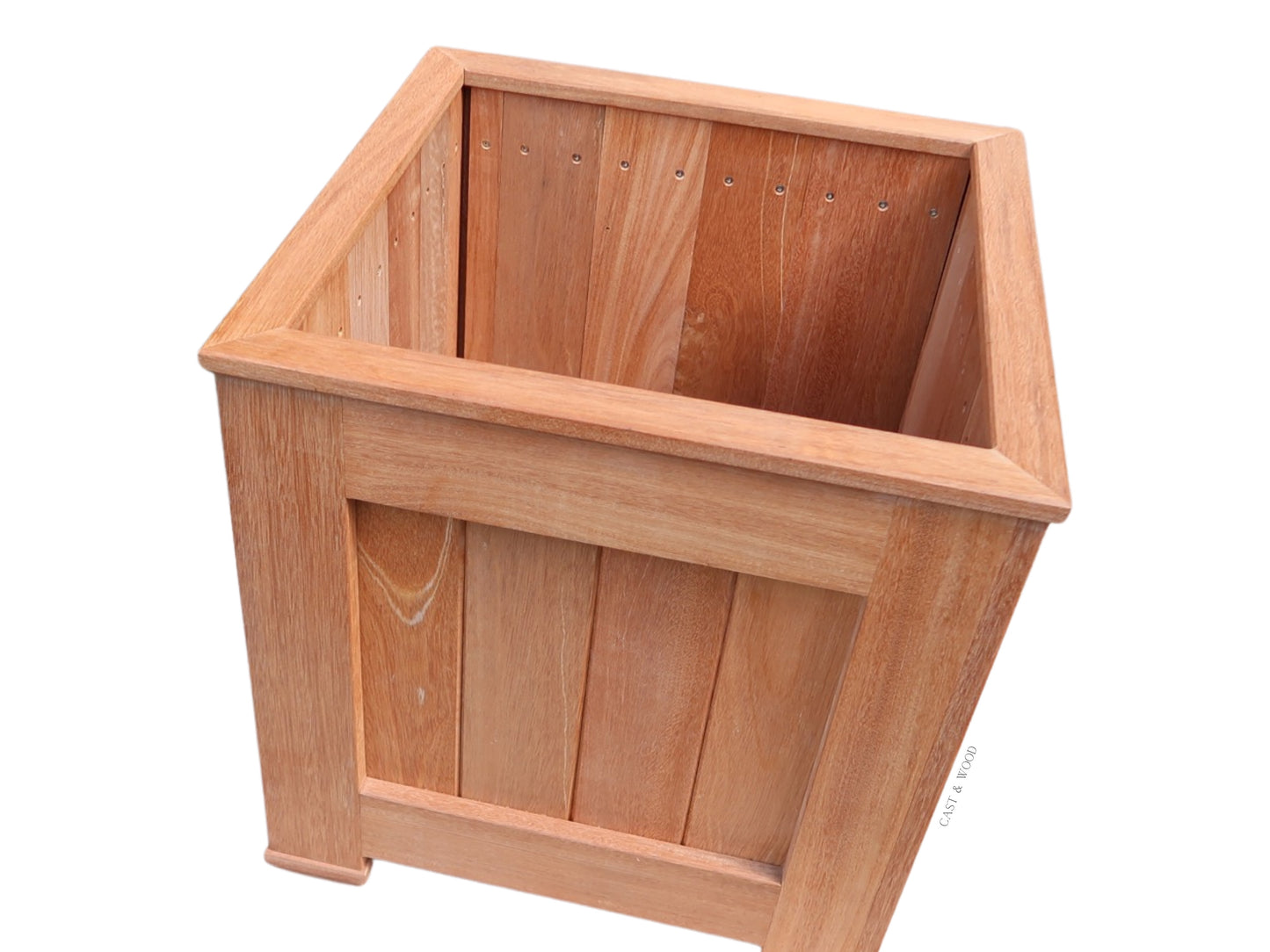 Yellow Balau Garden Planter - Local Delivery