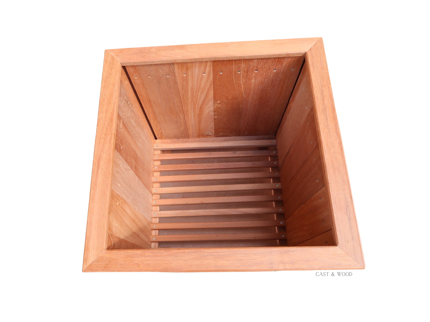 Yellow Balau Garden Planter - Local Delivery