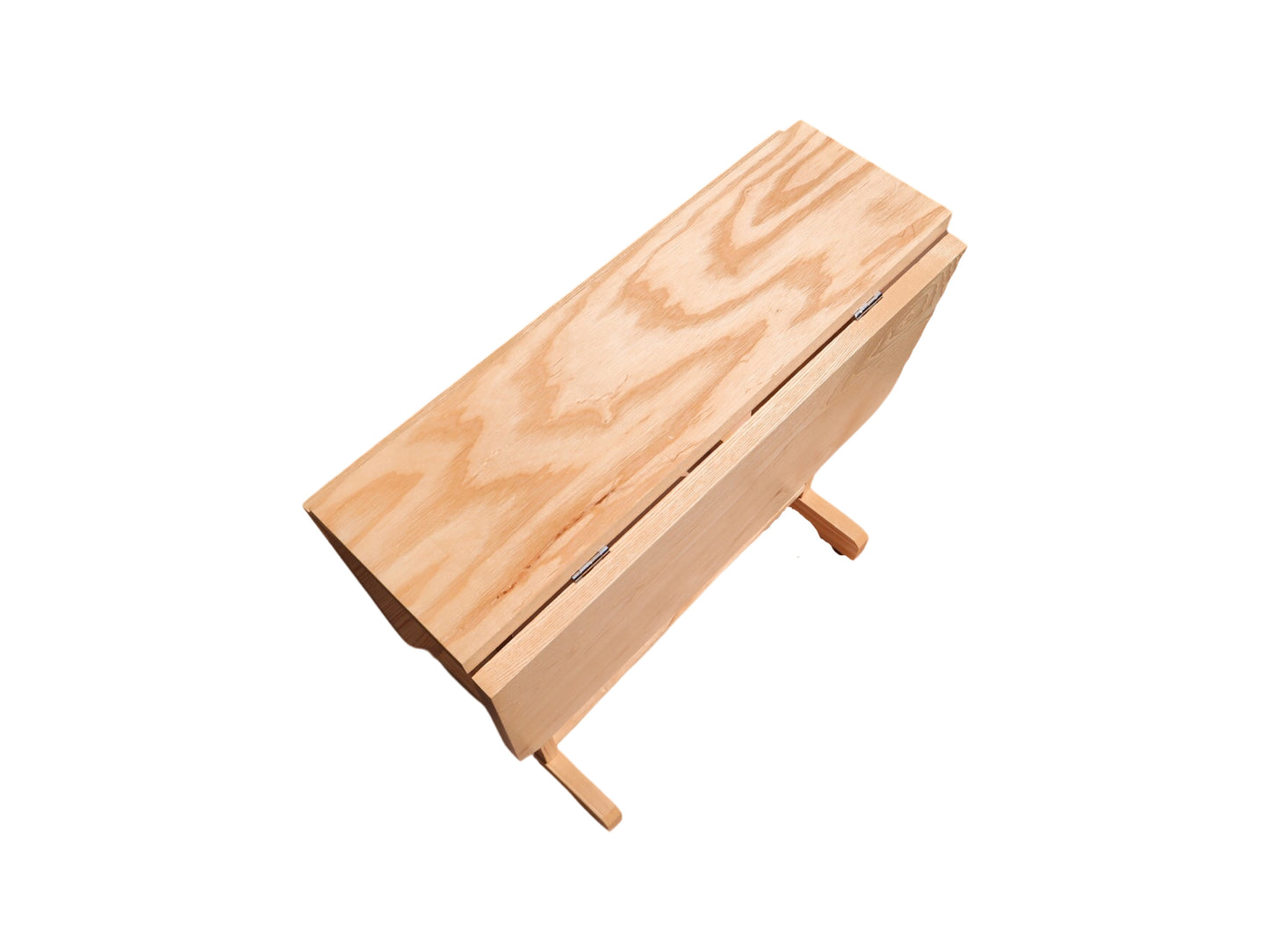 Solid Ash Twisting Side Table - Local Delivery
