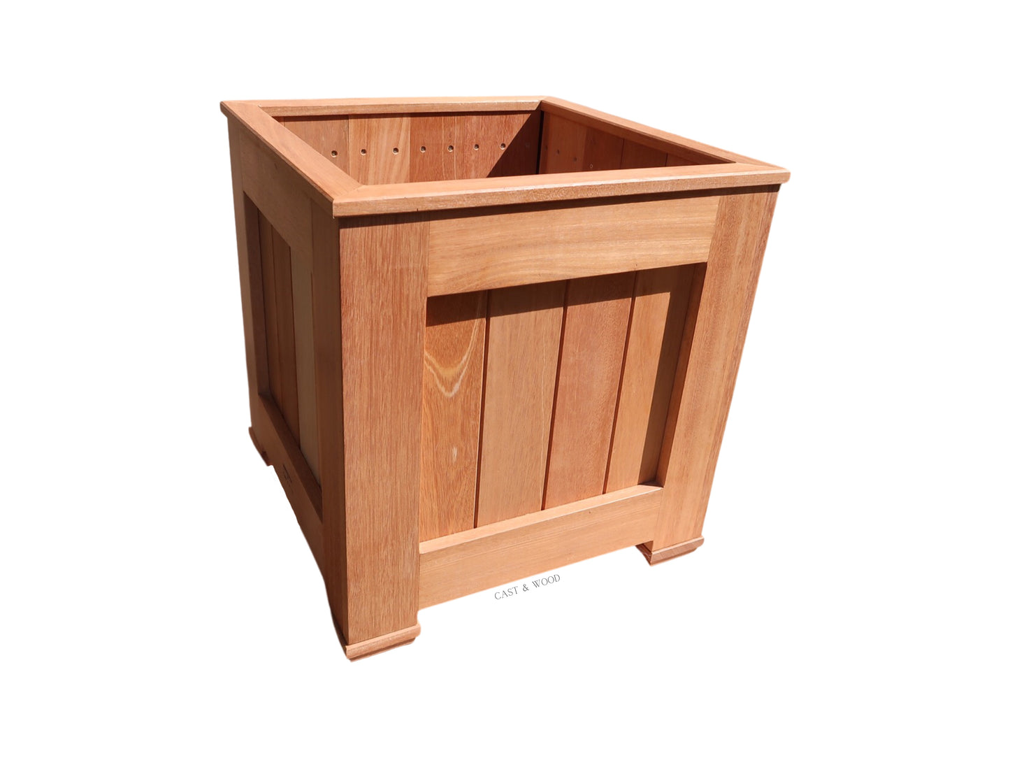 Yellow Balau Garden Planter - Local Delivery