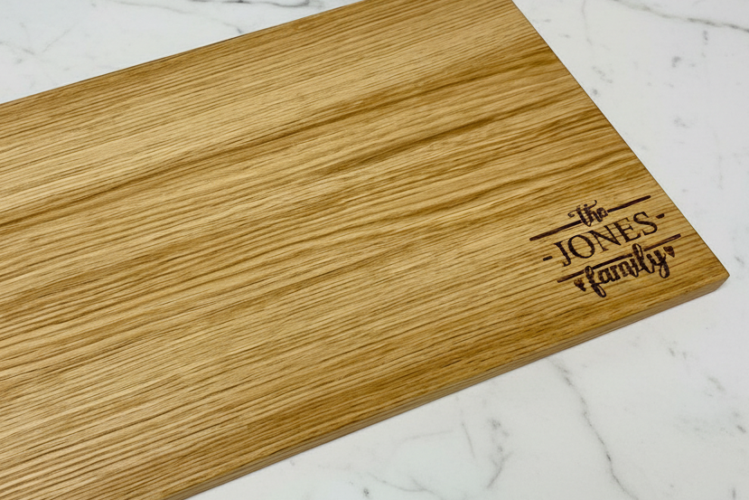 Personalised Piccadilly Chopping Board