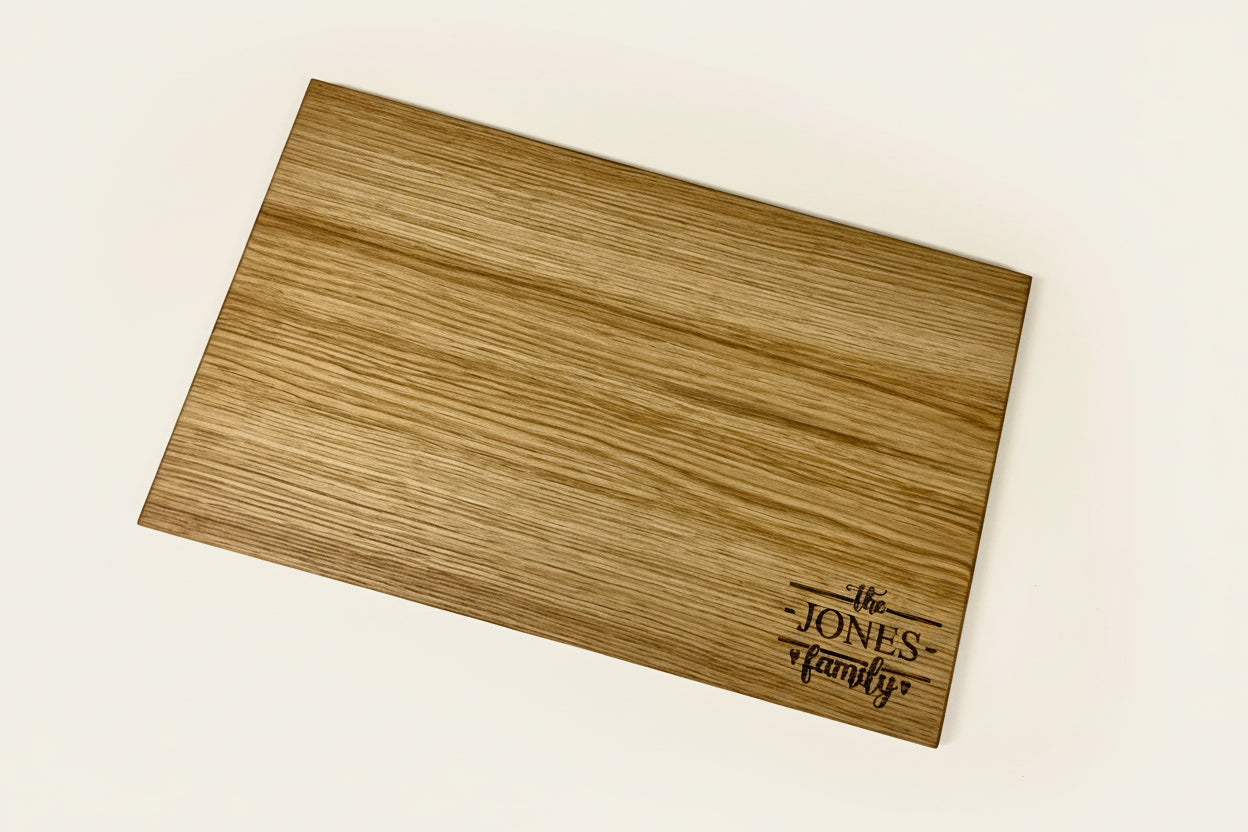 Personalised Piccadilly Chopping Board