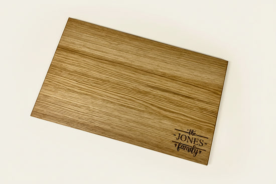 Personalised Piccadilly Chopping Board