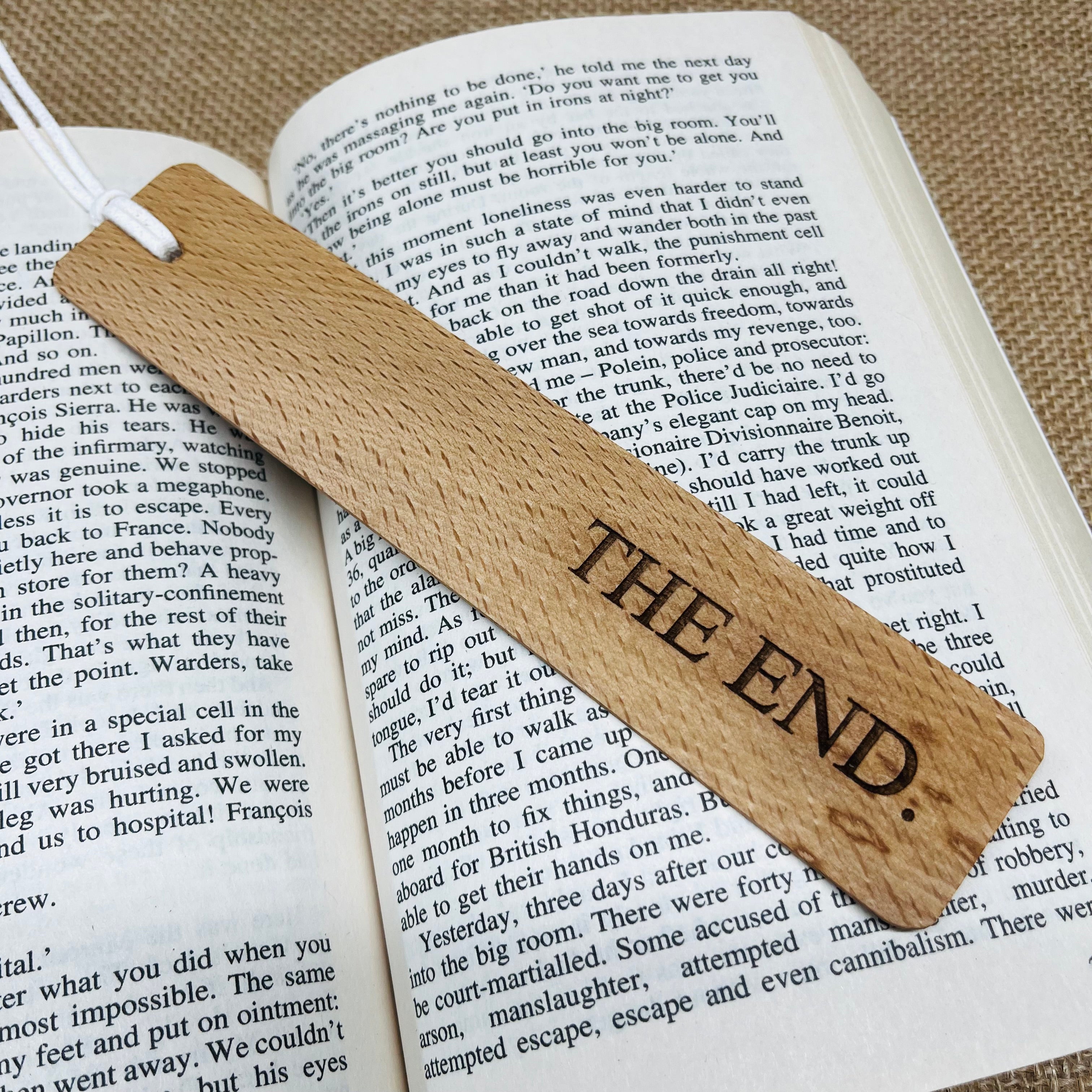 The End. Bookmark