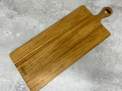 Extra Large Oak Serving Platter - If you can read this the snacks are gone...