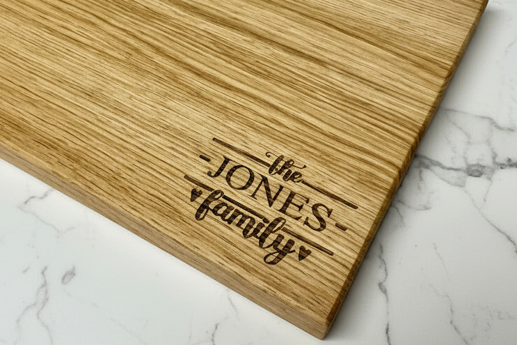 Personalised Piccadilly Chopping Board