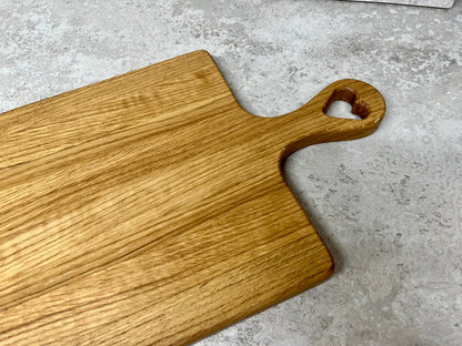 Extra Large Oak Serving Platter - If you can read this the snacks are gone...