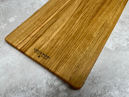 Extra Large Oak Serving Platter - If you can read this the snacks are gone...