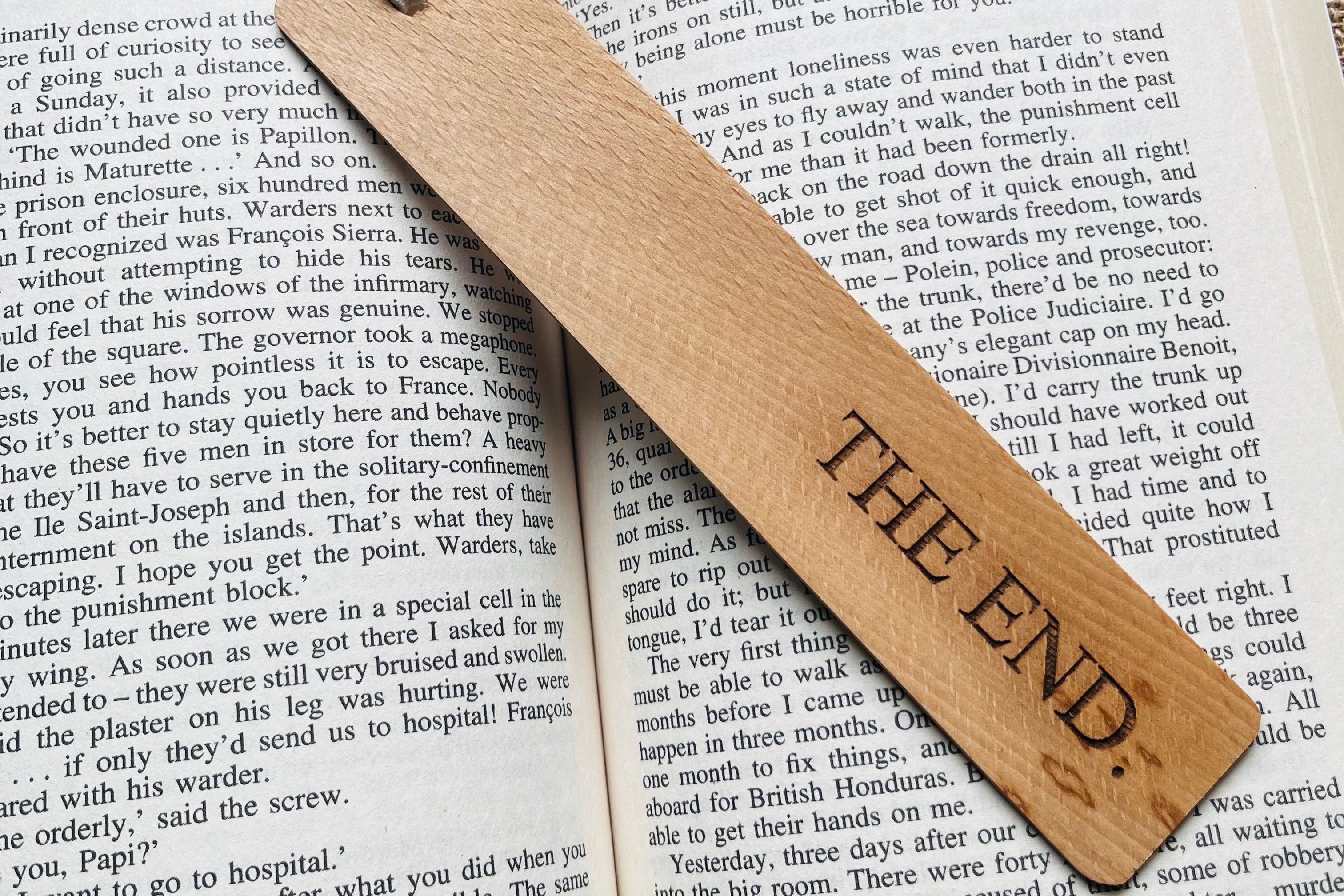 The End. Bookmark