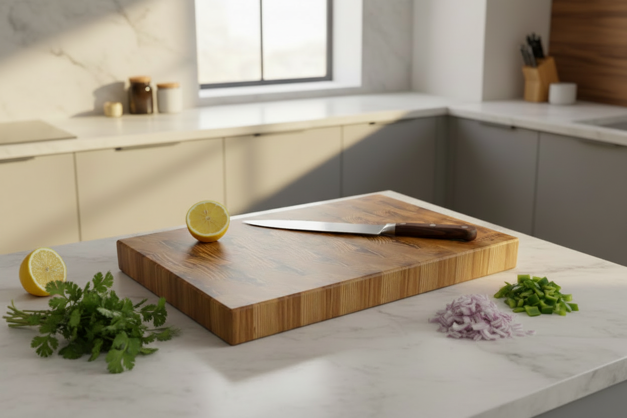 Ashworth L End Grain Chopping Board