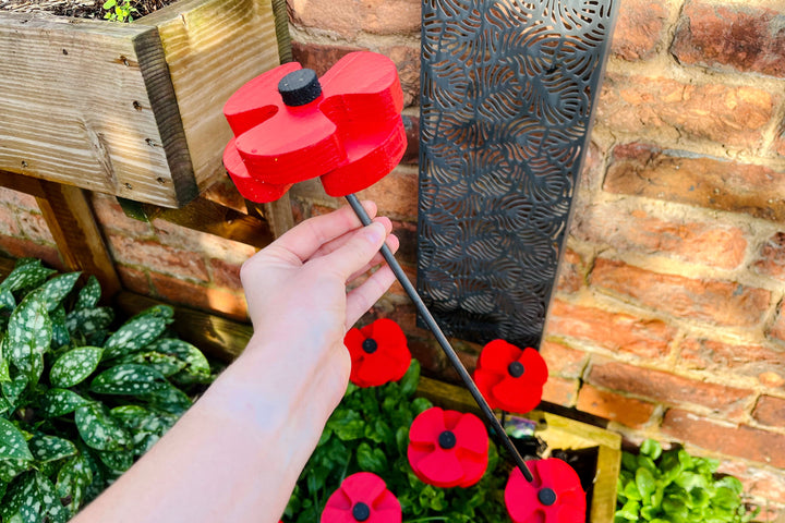 Decorative Poppy - Pair