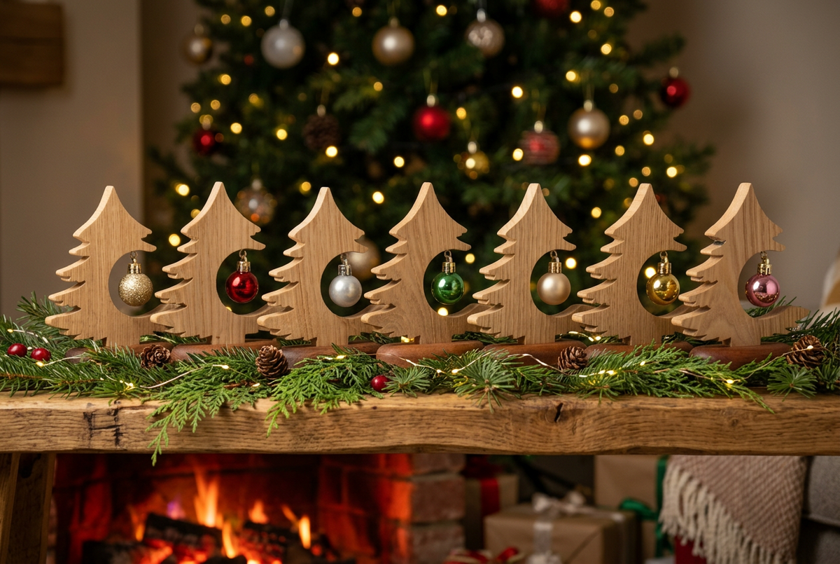 Desktop Bauble Christmas Tree