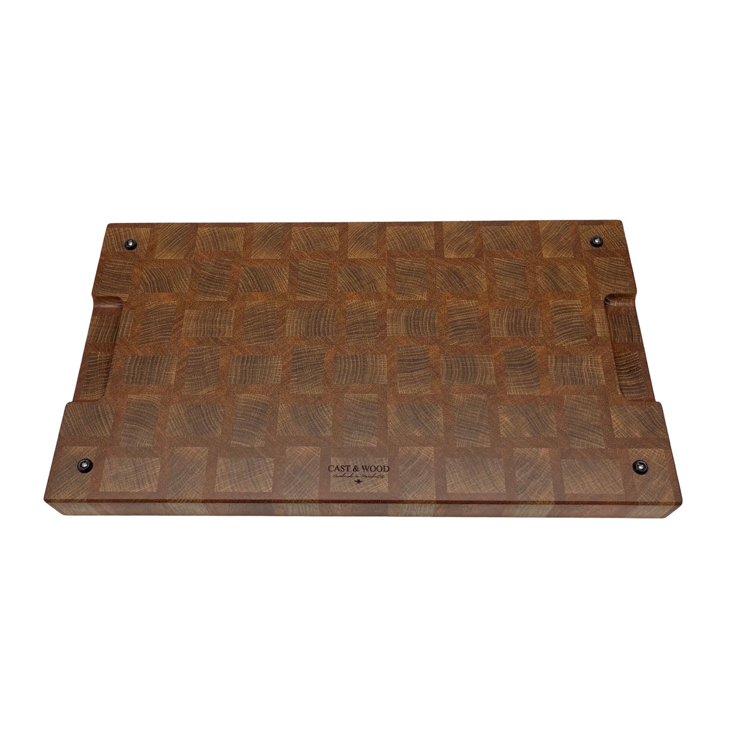 Extra Large Premium Oak / Sapele End Grain Chopping Board